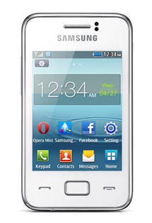Samsung S5220R Rex 80 White (GT-S5220ZWRETL)