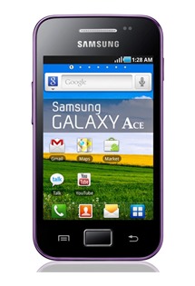 Samsung S5830i Galaxy Ace Plum Purple (GT-S5830PPIXEZ)