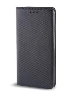 Texturované flipové pouzdro pro Motorola Edge 40 černé