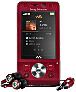 Sony Ericsson W910i Hearty Red