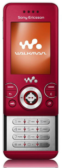 Sony Ericsson W580i Velvet Red