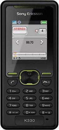 Sony Ericsson K330 Gold on Black