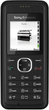 Sony Ericsson J132 Night Black