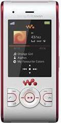 Sony Ericsson W595 Cosmopolitan White Red