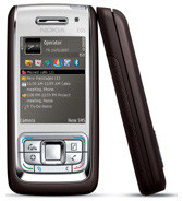 Nokia E65 Mocca Silver