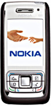 Nokia E65 Black Silver