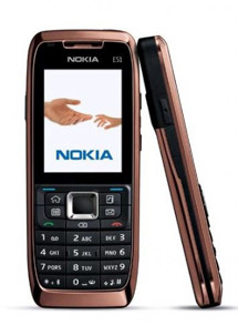Nokia E51 Rose Steal