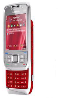 Nokia E66 Steel Red