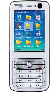Nokia N73 Plum Silver