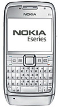 Nokia E71 White Steel