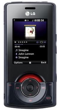 LG KM500 - foto 2Mpix, BT, MP3, MicroSD