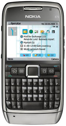 Nokia E71 Steel Grey