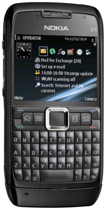Nokia E71 Steel Black