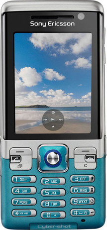 Sony Ericsson C702 Cool Cyan