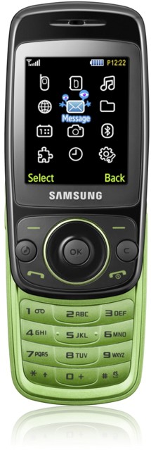 Samsung S3030 Apple Green