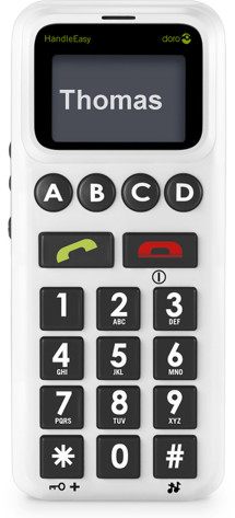 Doro HandleEasy 328 White / Grey