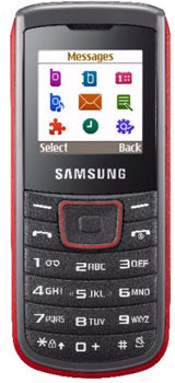 Samsung E1100 Red