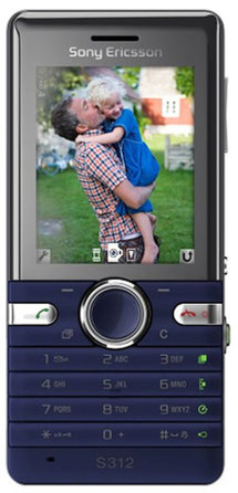 Sony Ericsson S312 Dawn Blue