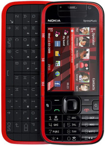 Nokia 5730 Xpressmusic Black / Red