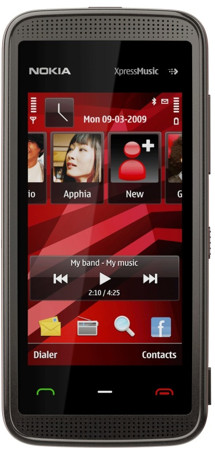 Nokia 5530 XpressMusic Black / Red