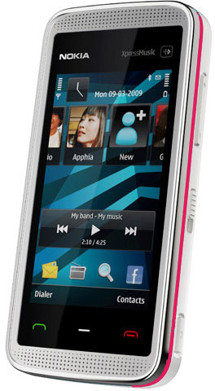 Nokia 5530 XpressMusic White / Pink