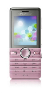 Sony Ericsson S312 Sakura Pink