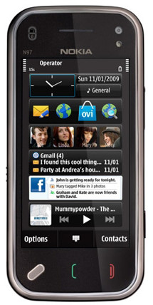 Nokia N97 mini Cherry Black - záruka EU