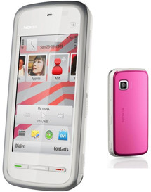Nokia 5230 White / Pink