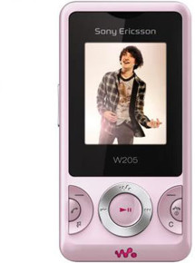 Sony Ericsson W205 Sakura Pink
