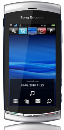 Sony Ericsson U5i Vivaz Moon Silver