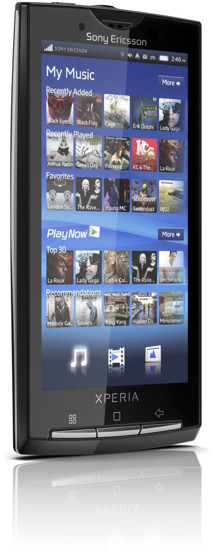 Sony Ericsson Xperia X10 Sensuous Black