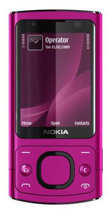 Nokia 6700 slide Pink