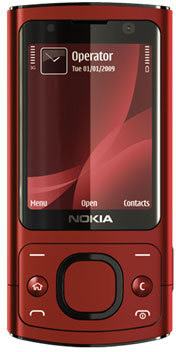 Nokia 6700 slide Red