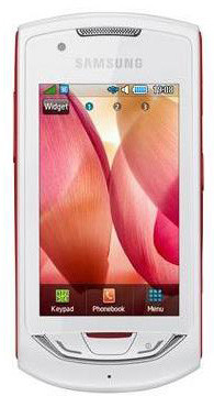 Samsung S5620 Monte Chic White Orange