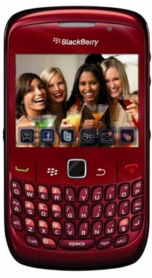 BlackBerry Curve 8520 Ruby Red