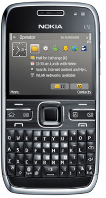 Nokia E72 Zodium Black