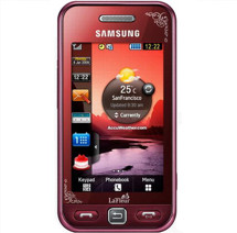 Samsung S5230 Garnet Red