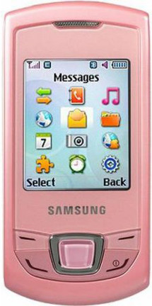 Samsung E2550 Monte Slider Soft Pink