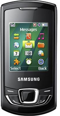Samsung E2550 Monte Slider Strong Black