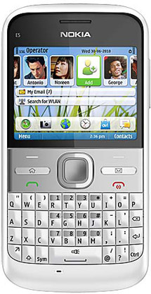Nokia E5 QWERTZ Chalk White