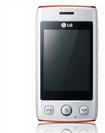 LG T300 Papaya White Orange