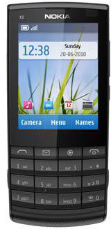 Nokia X3-02 O2 Black