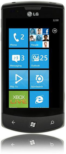 LG E900 Optimus 7 Black