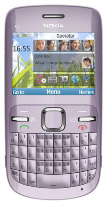 Nokia C3-00 QWERTZ Acacia