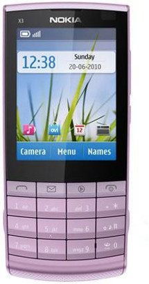 Nokia X3-02 Lilac