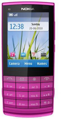 Nokia X3-02 Pink