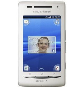 Sony Ericsson Xperia X8 White / Pink