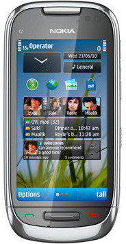 Nokia C7-00 O2 Silver
