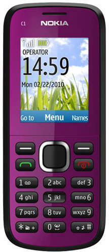 Nokia C1-02 Dark Plum