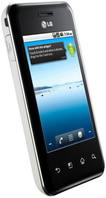 LG E720 Optimus chic White